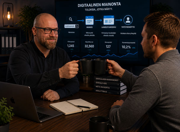 Mitä saat käytännössä, Digitaalinen mainonta yrityksille